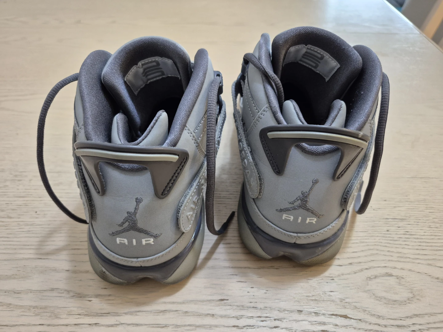 Air Jordan 6 Rings Grey Men's Shoes US 11 - photo 2