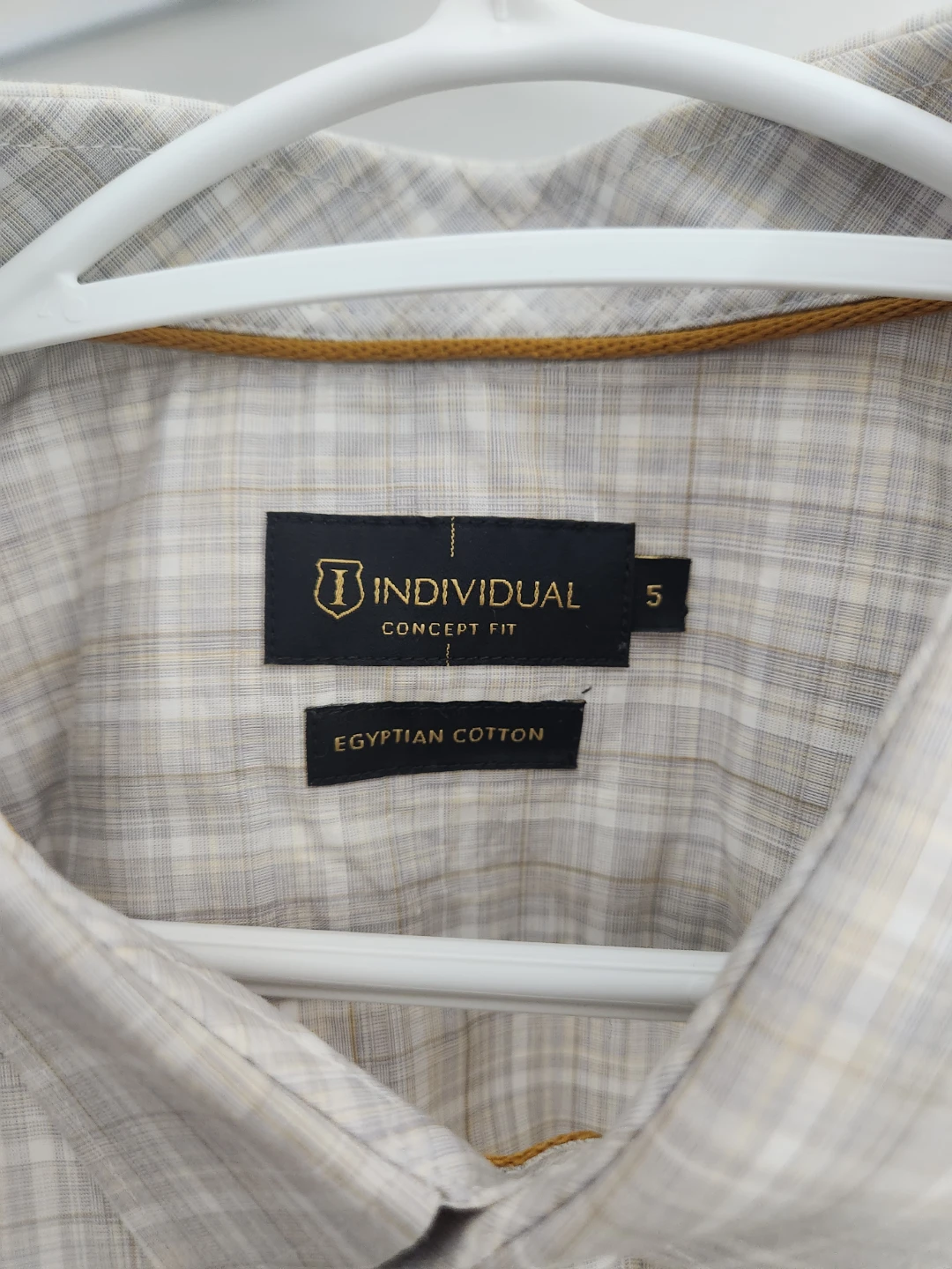 Fit Men's Dress Shirt - Egyptian Cotton - Size 5 - photo 2