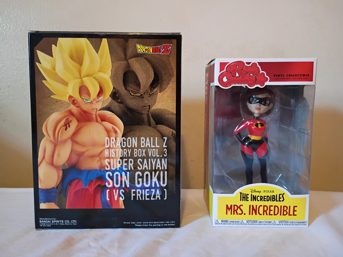 Dragon Ball Z Goku & Rock Candy Mrs. Incredible