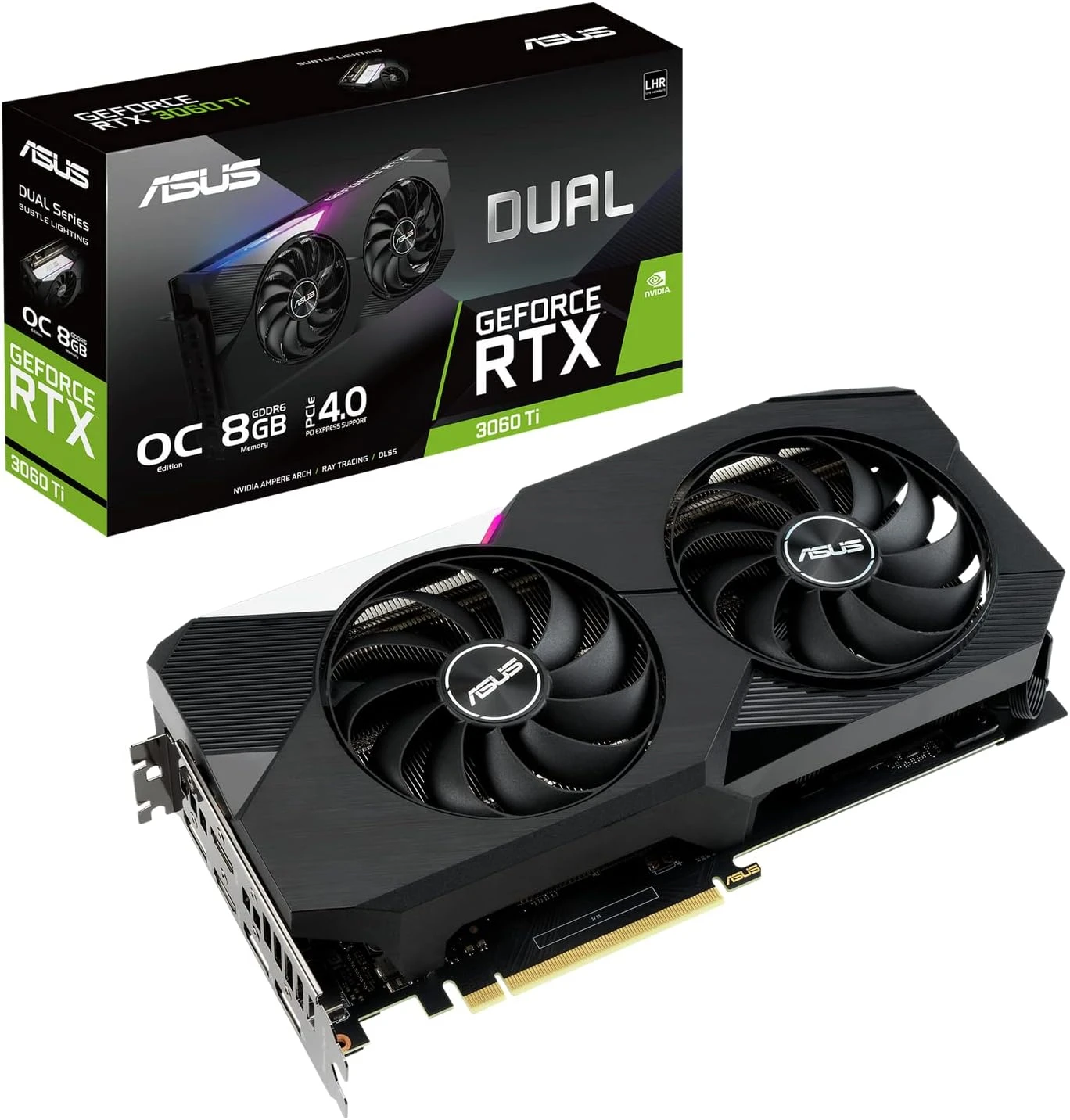 ASUS GeForce RTX 3060 Ti OC 8GB Edition Graphics Card
