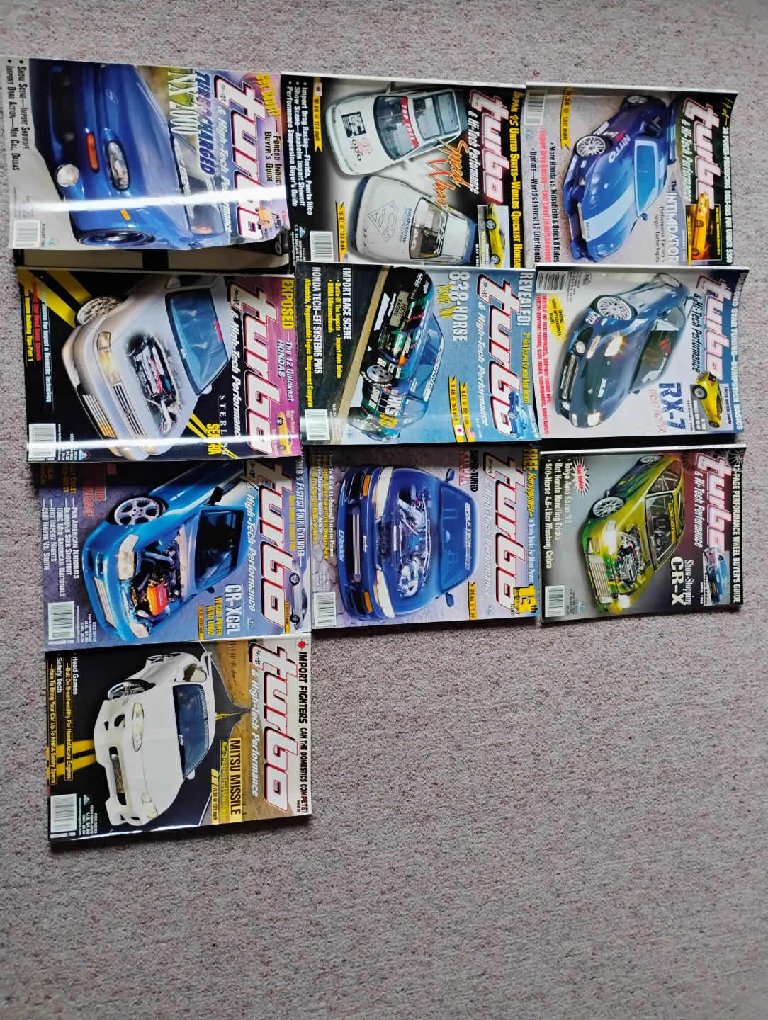Turbo & Hi-Tech Performance Magazine Collection (13 Issues) - photo 3