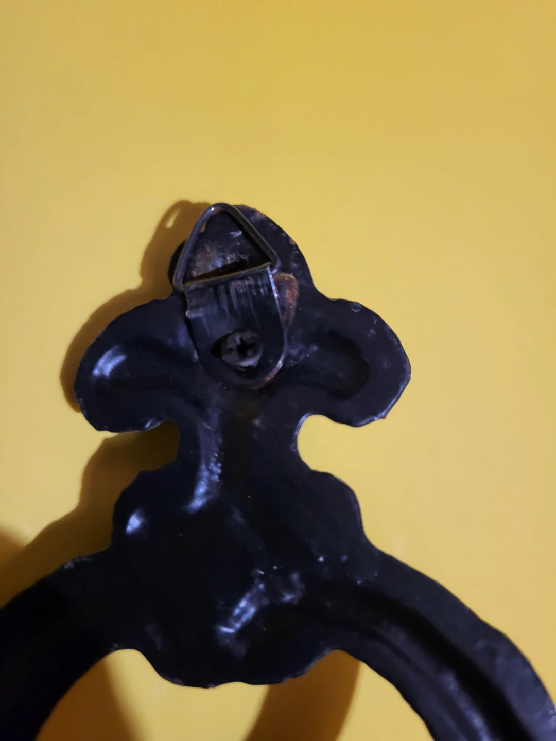 Black Metal Decorative Hook - photo 3