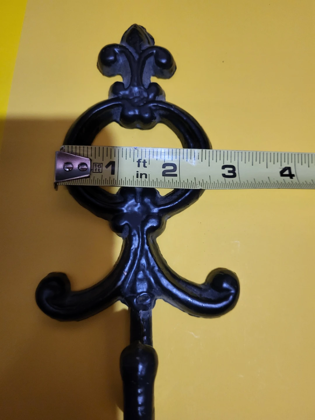 Black Metal Decorative Hook - photo 4