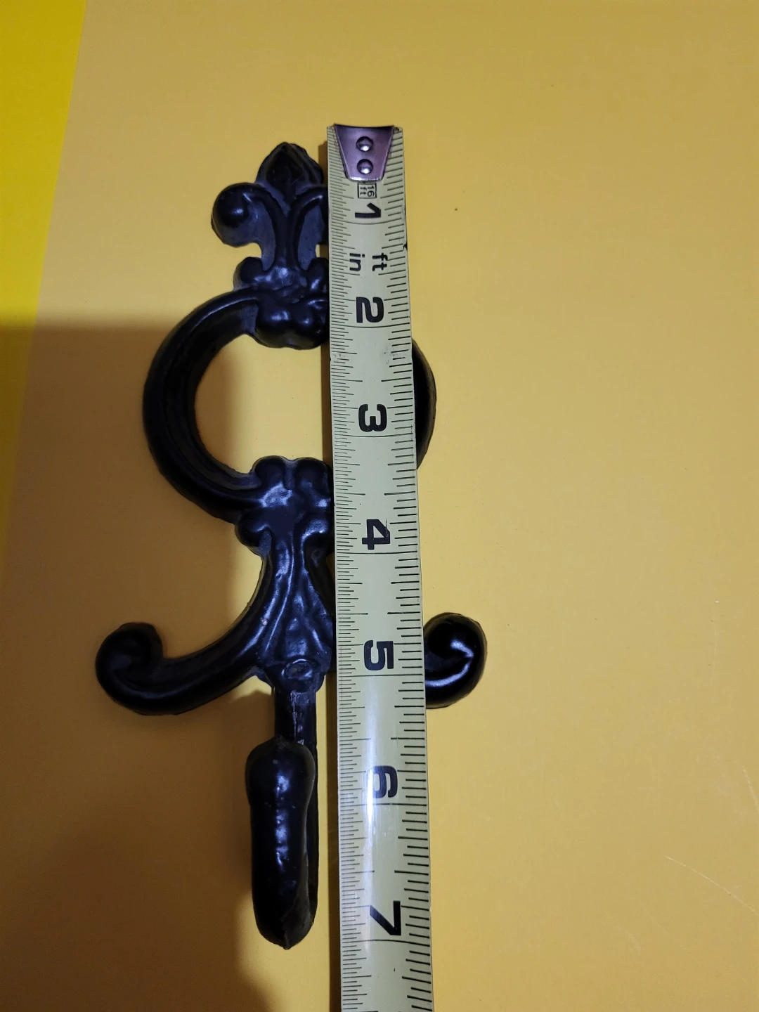 Black Metal Decorative Hook - photo 5