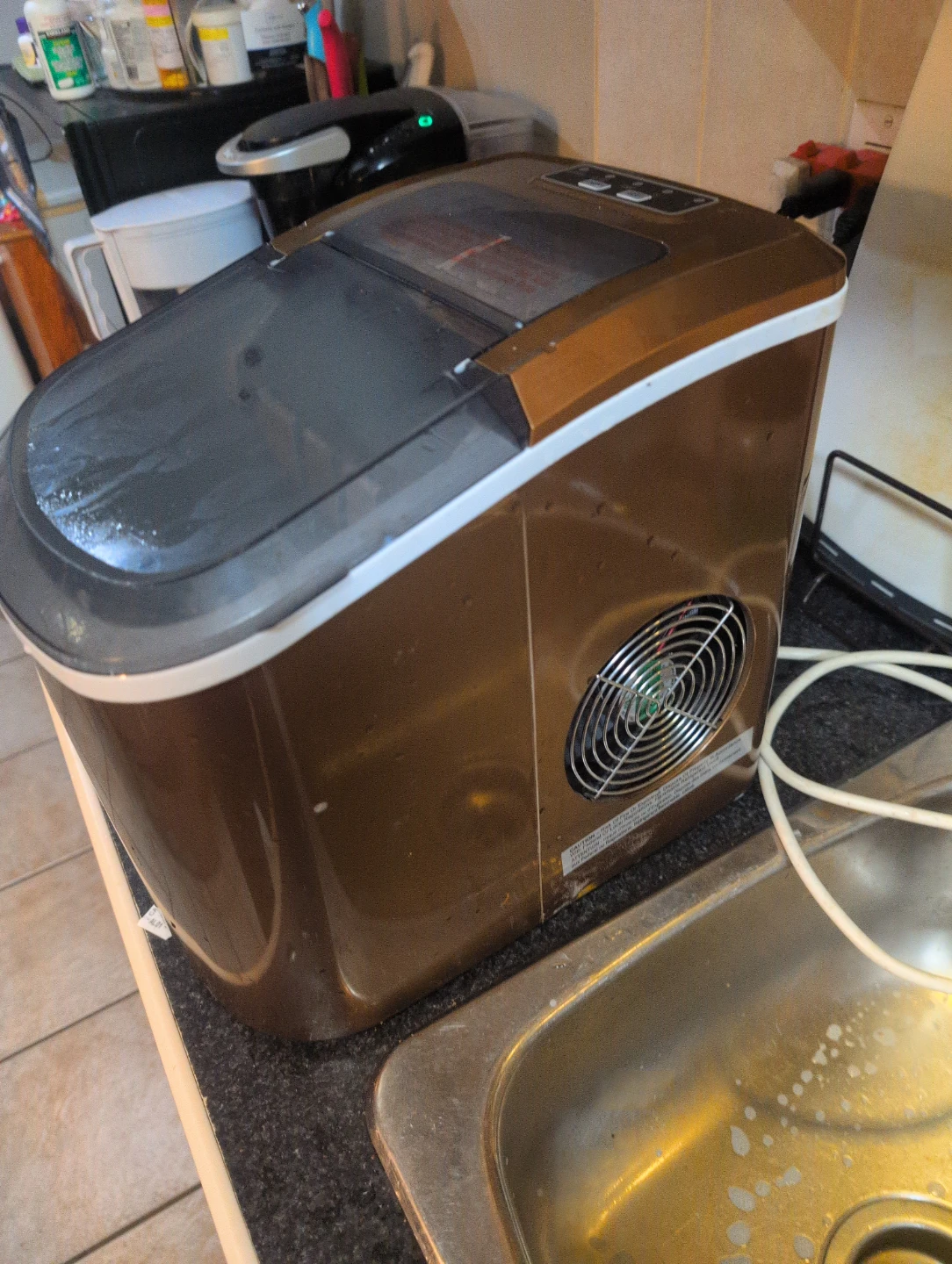 Portable Ice Maker - Brown - photo 3