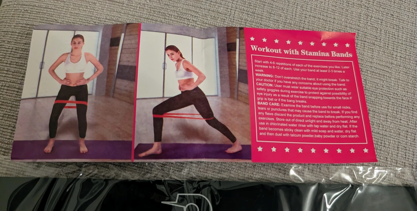 Brand New Rehabhero Resistance Bands Set with Carry Bag - photo 3