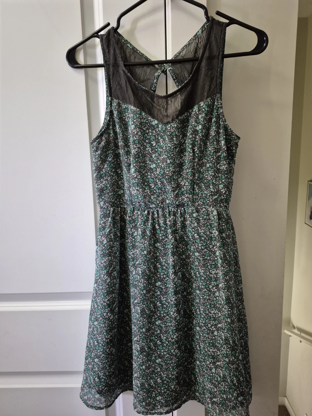 Women ONLY Floral Lace Trim Dress Size 34 (XS) - photo 2