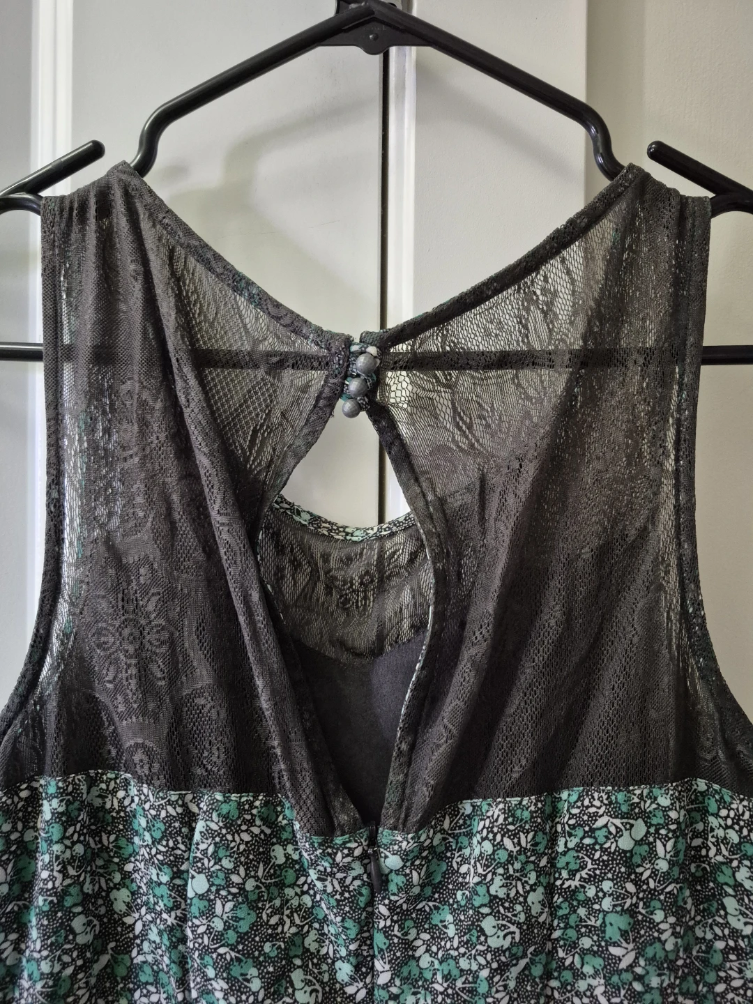 Women ONLY Floral Lace Trim Dress Size 34 (XS) - photo 5