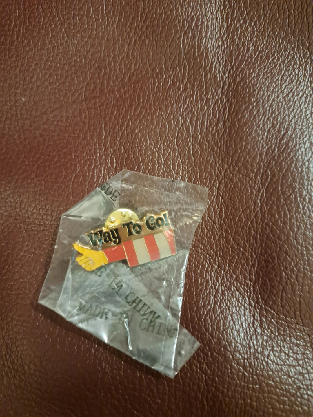 Way To Go! Enamel Pin