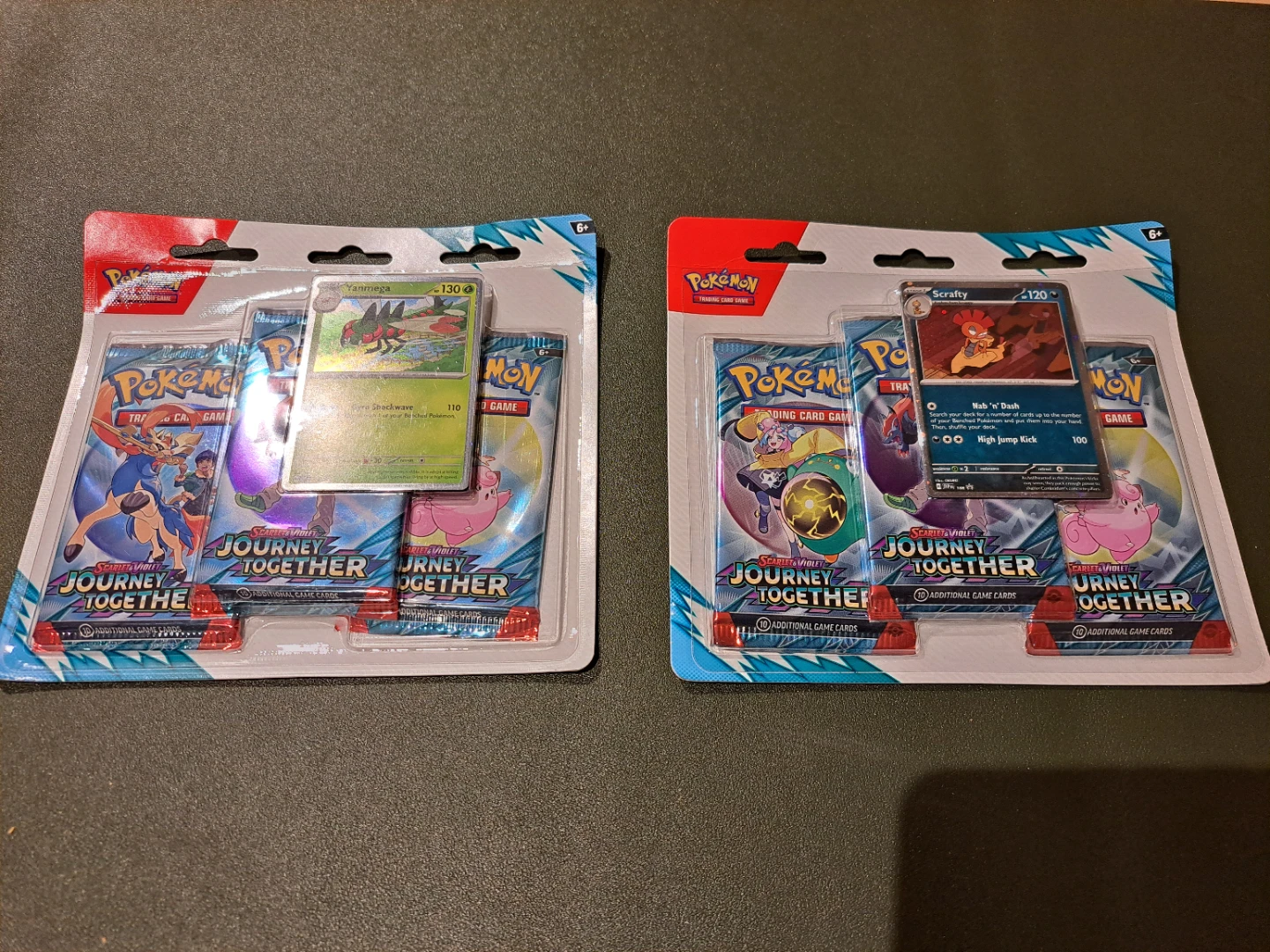 Pokemon TGC -  Journey Together - blister packs