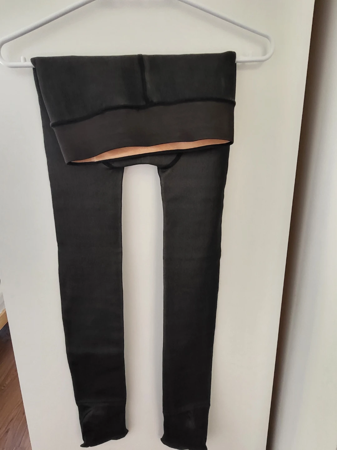 Black Fleece-Lined Tights - photo 2