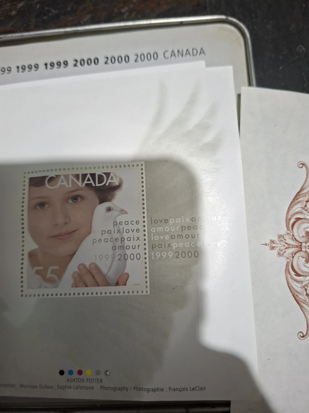 Canada Millennium Stamp & Coin Set - photo 4