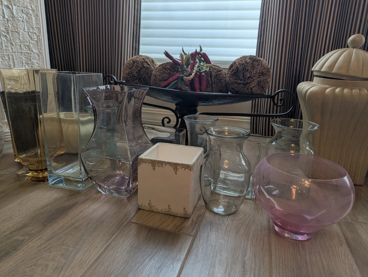 Assorted decorative vases and planters - photo 4