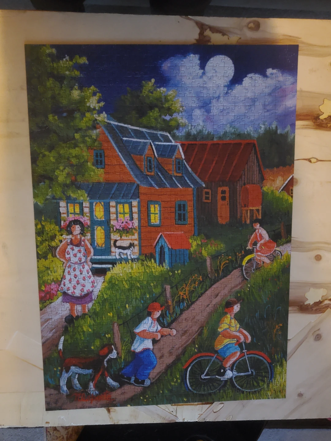 MOONLIGHT IN JULY PUZZLE - photo 2
