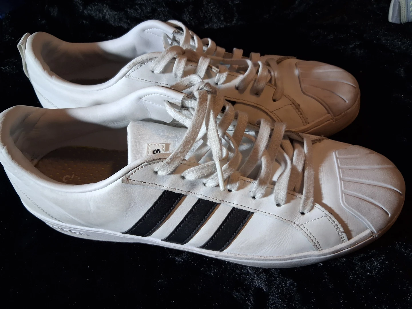 Adidas White Superstar Sneakers