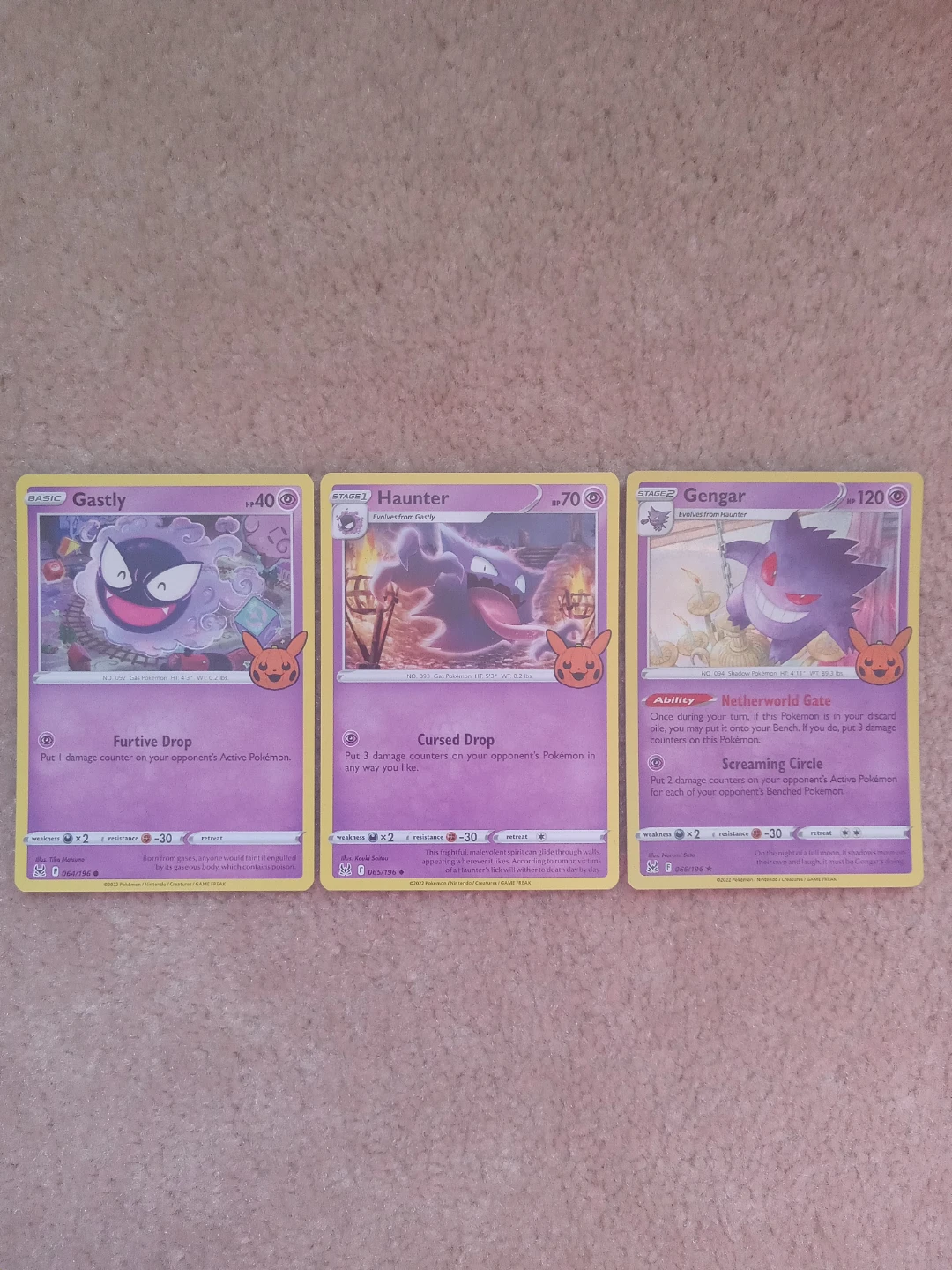 Pokemon Gengar Evolution Line
