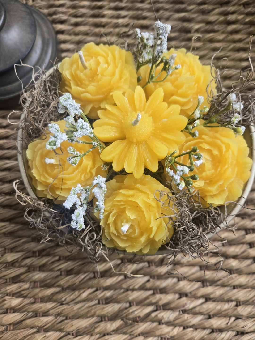 Candle flower bouquet - photo 3