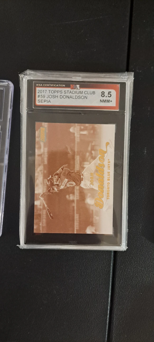 🌱2017 Topps Stadium Club Josh Donaldson Sepia Card #59