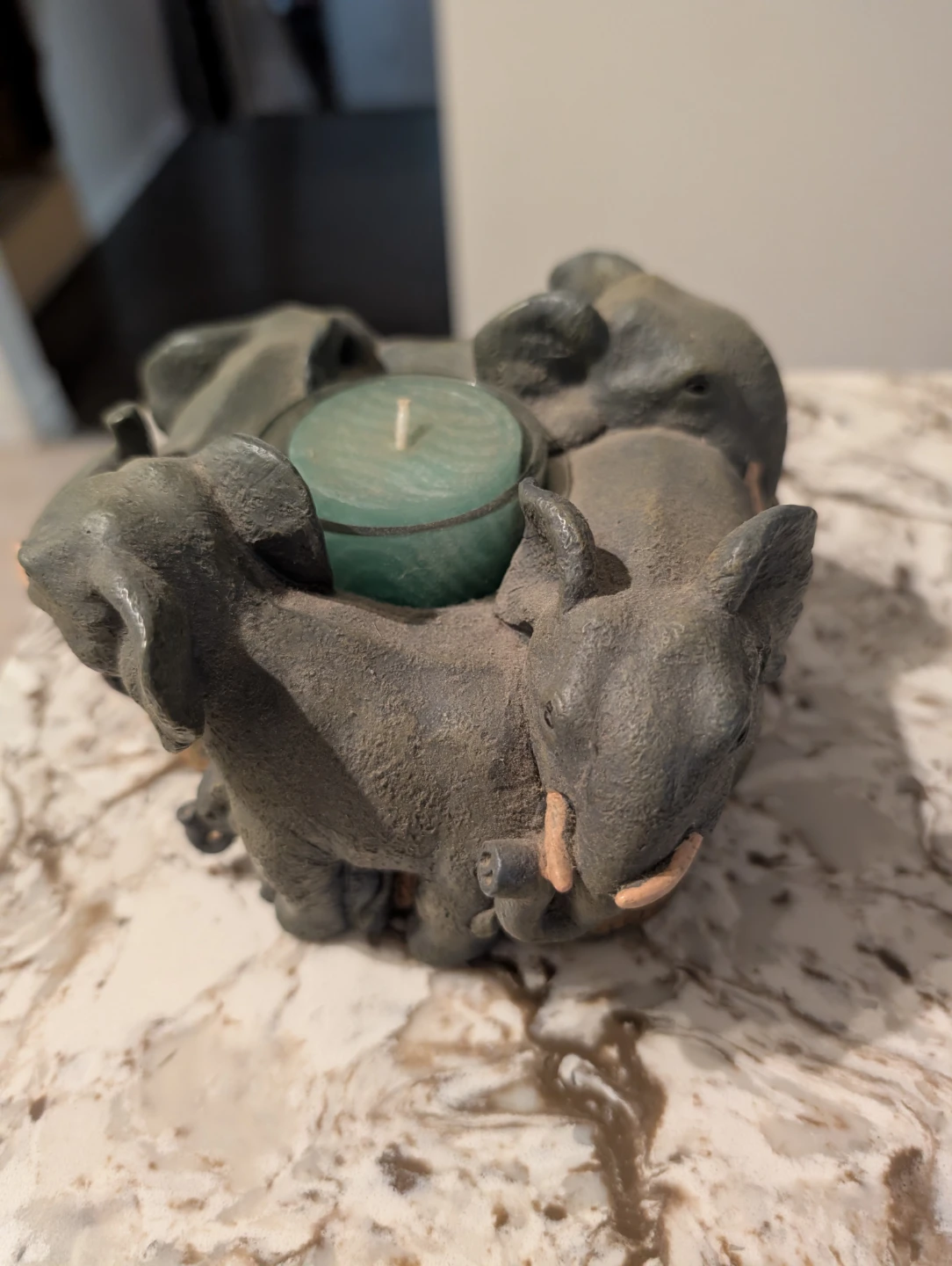 Elephant Candle Holder