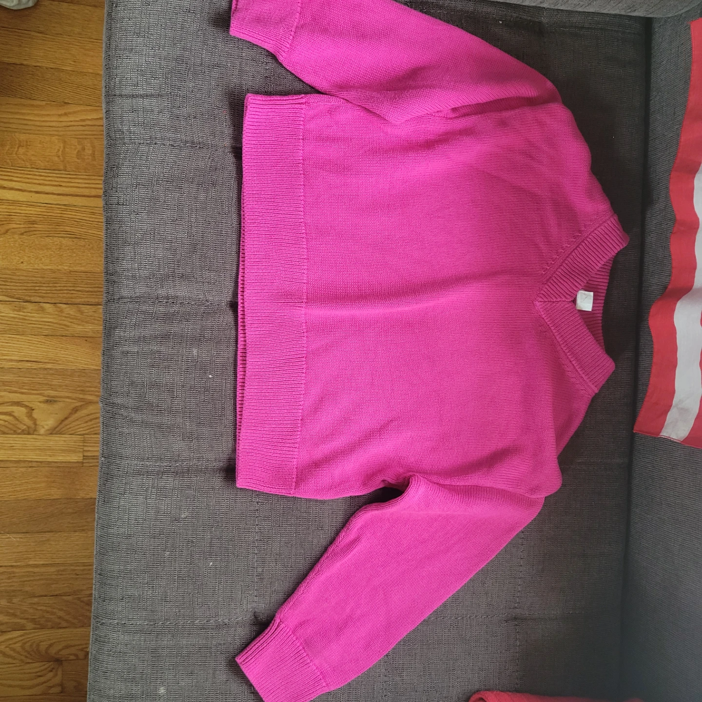 GAP kids XL  knit sweater with a V-neck design.