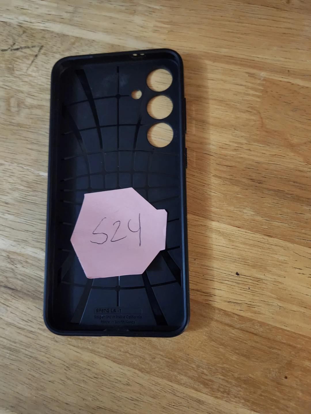 Black Phone Case Samsung S24 - photo 2