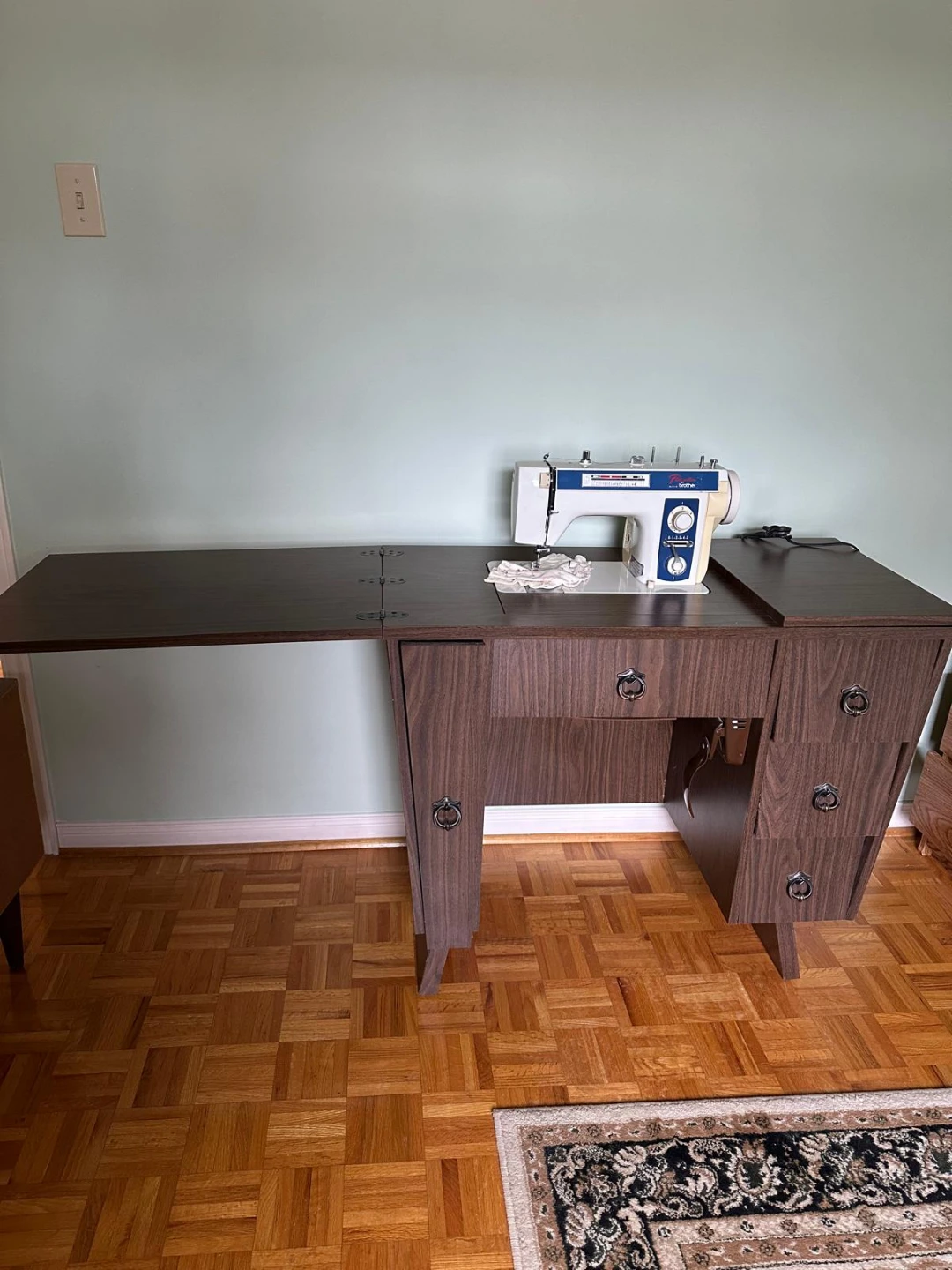 Brother Sewing Machine with Desk