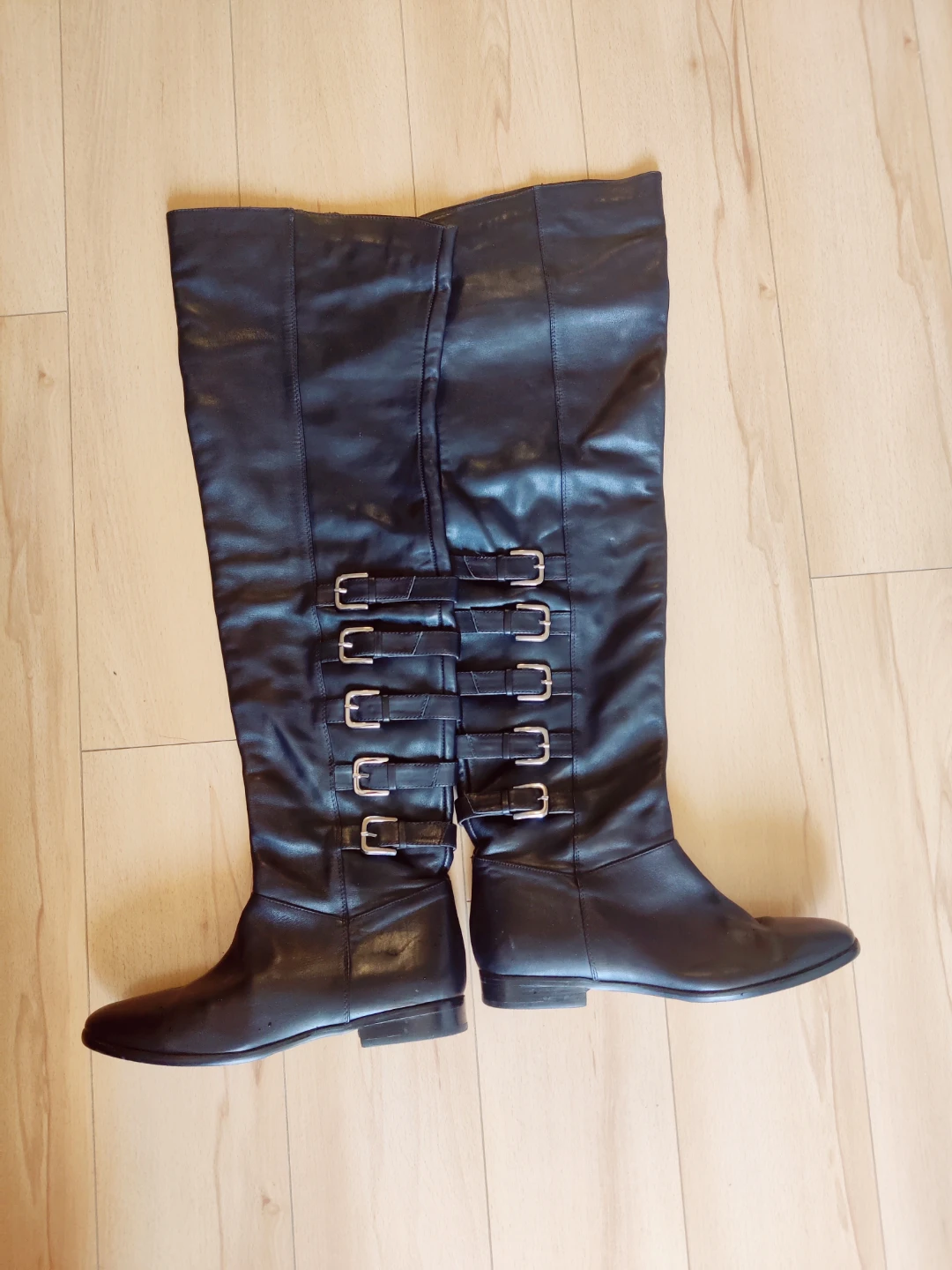 Black Over-the-Knee Boots Size 6