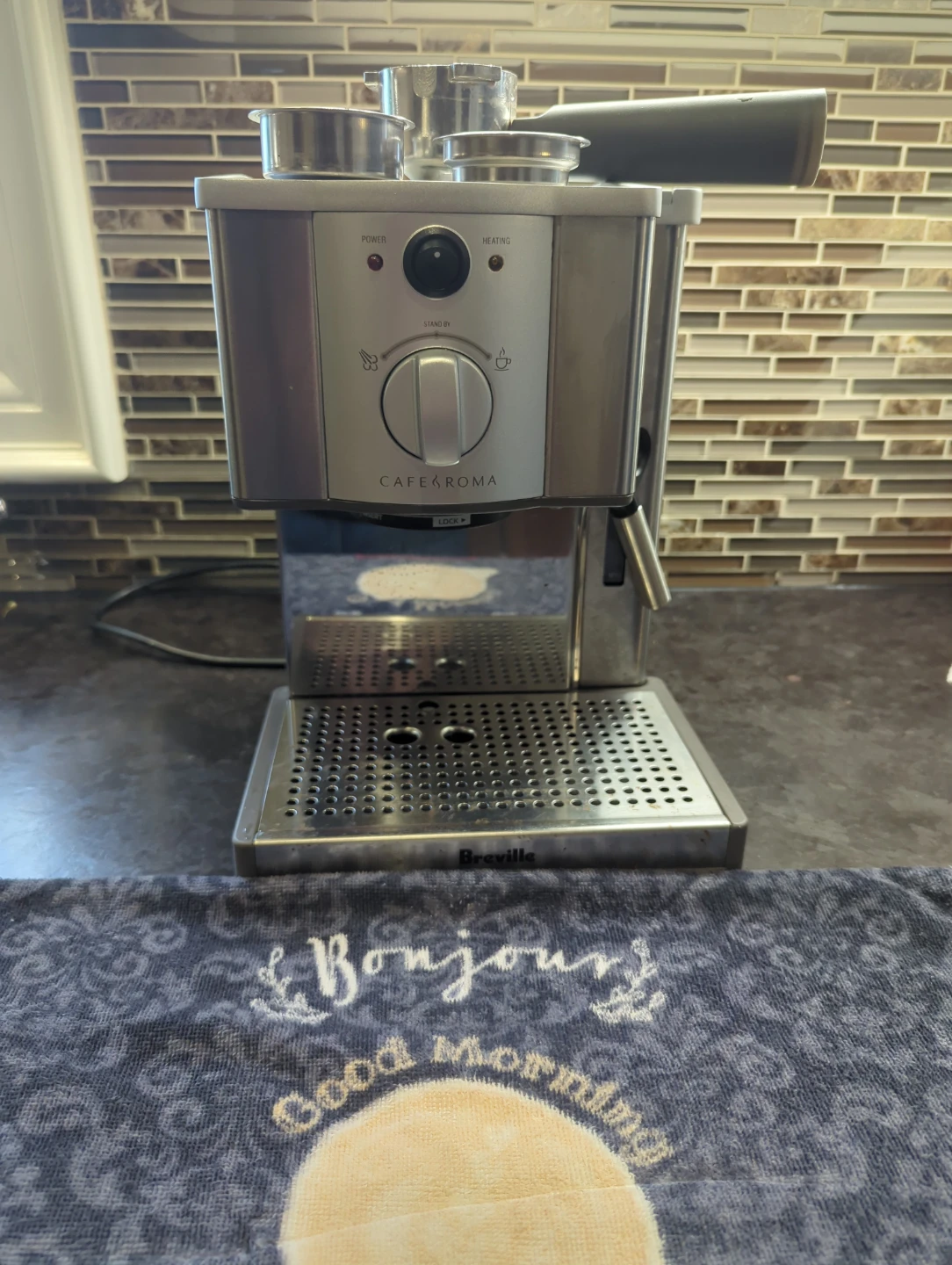 Breville Cafe Roma Espresso Machine - photo 2