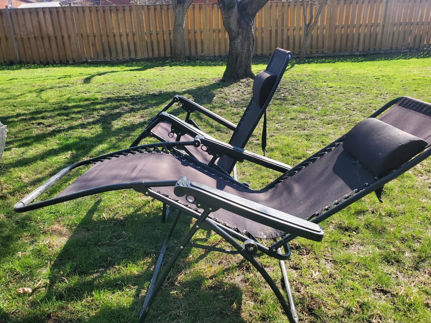 Lawn chairs-Set of 2 Zero Gravity Chairs