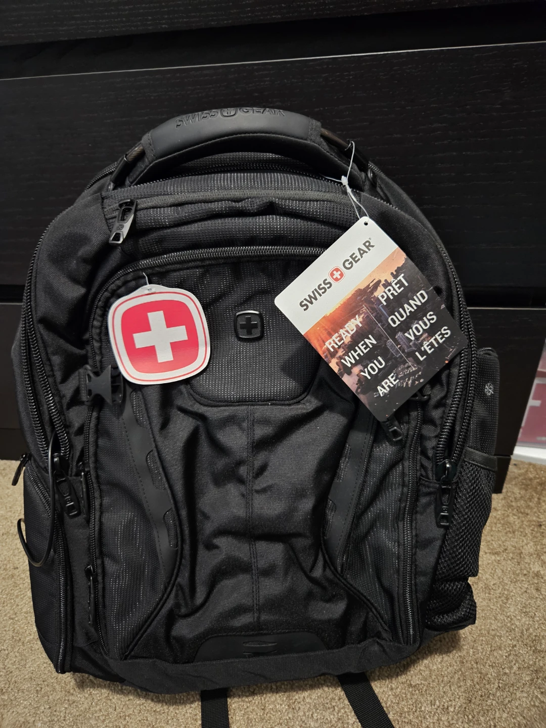 Swiss Gear Black Backpack