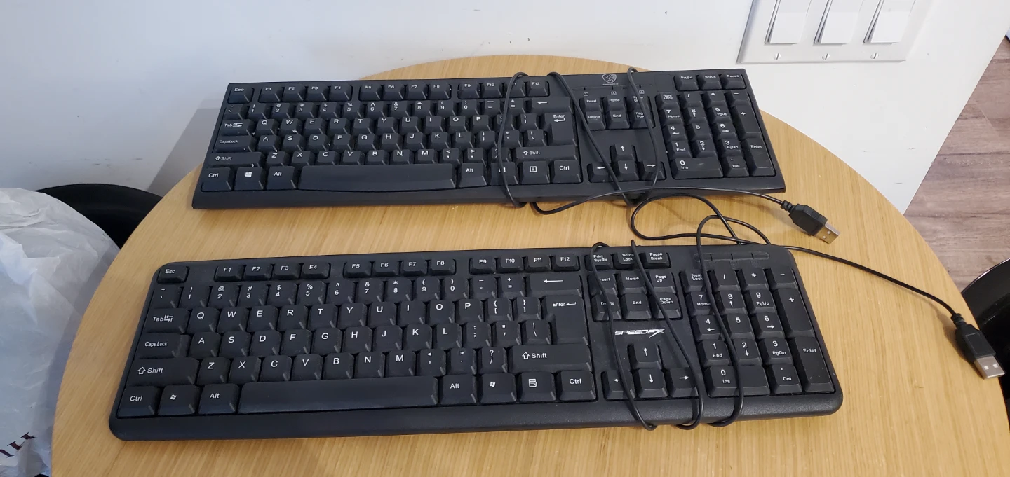 2 perfectly Working Keyboards - $5 each!