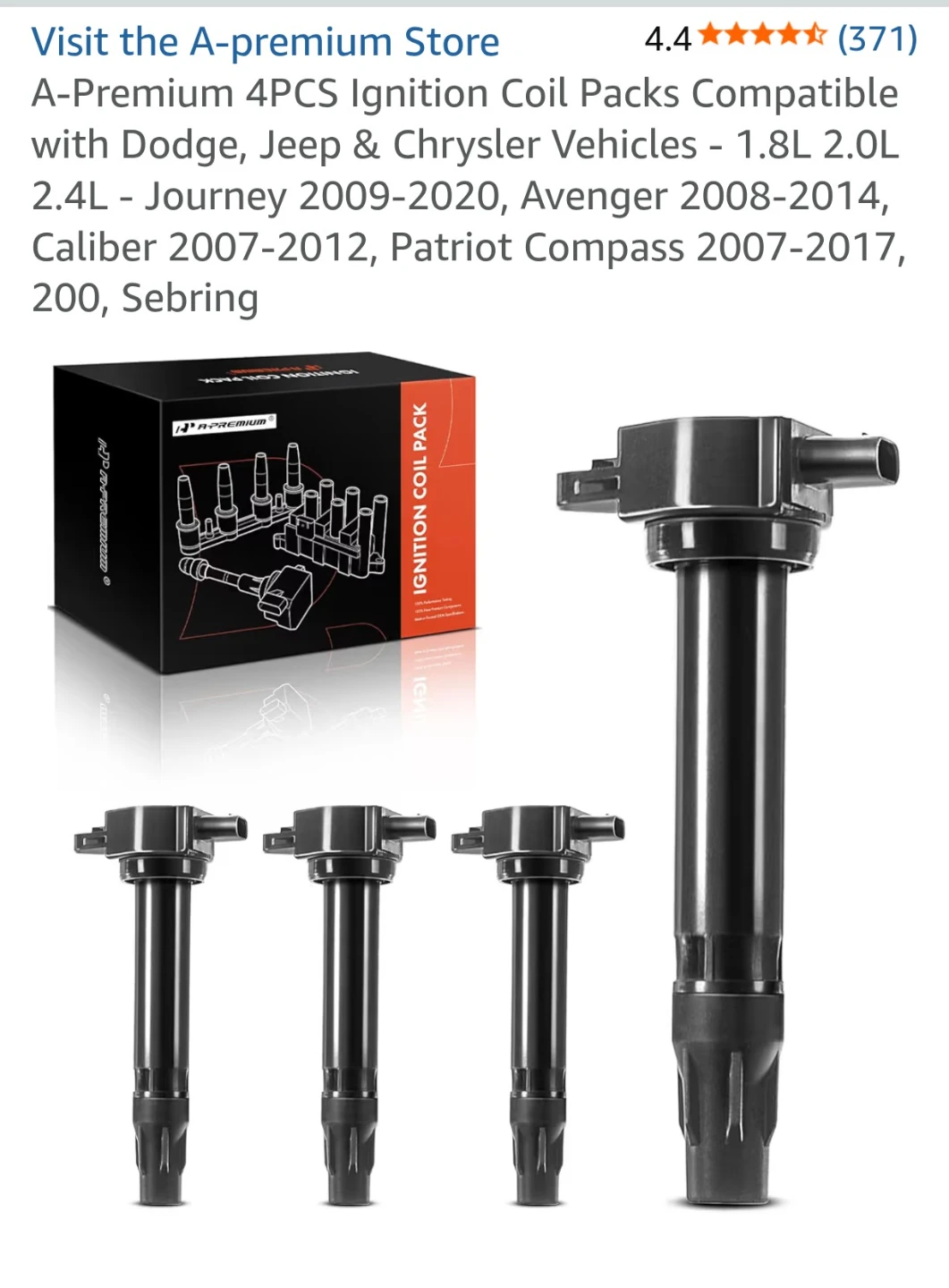 A-Premium Ignition Coil Pack - photo 2
