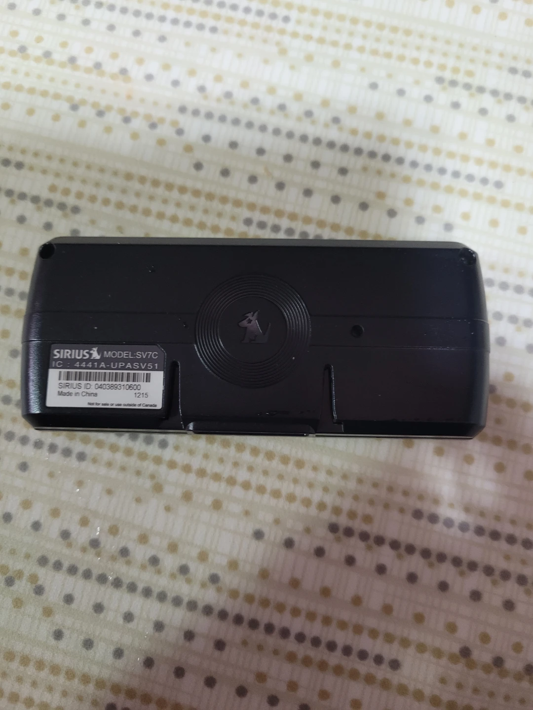 Sirius SV7C Satellite Radio Receiver - photo 3