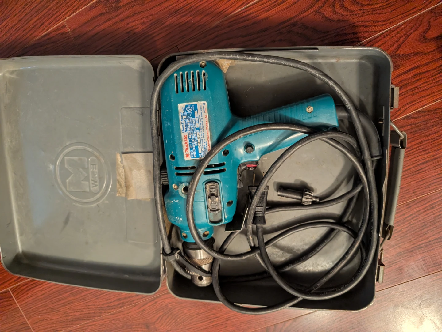 Makita Electric Hammer Drill with Case