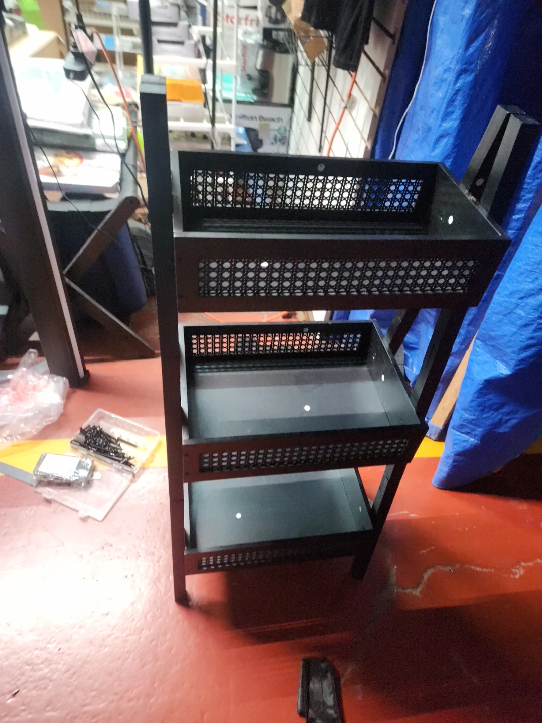 Culture Label 3-Tier Rattan Basket Stand - photo 5