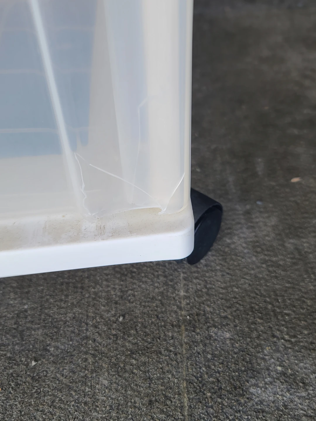 Set of 2 Plastic Storage Drawers on Wheels - Widechest & GSC - photo 5