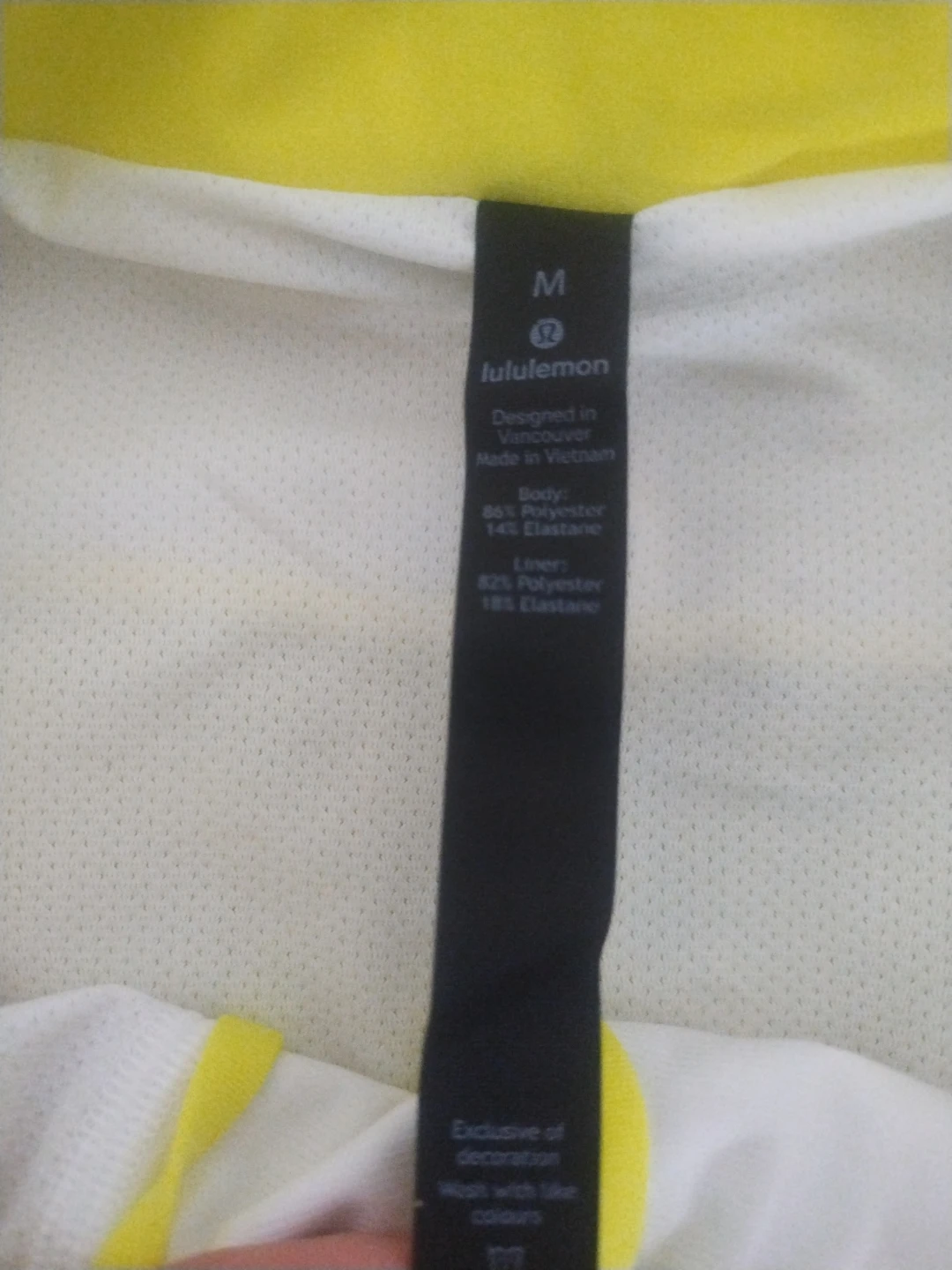 Lululemon Running Shorts Medium Yellow - photo 2
