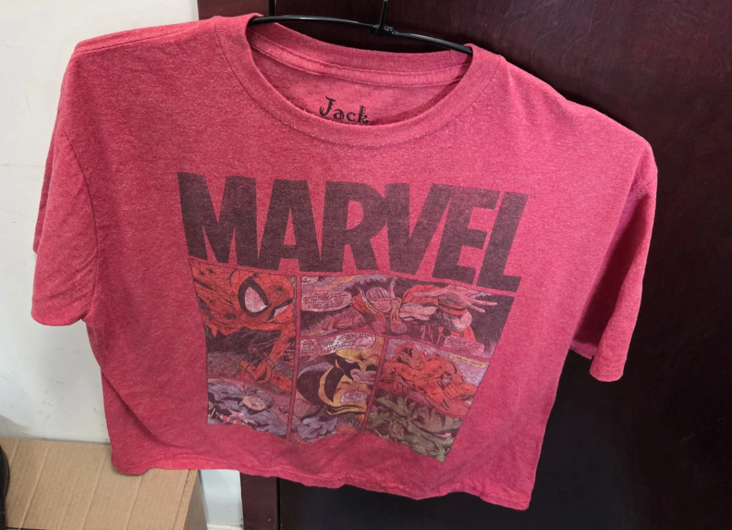 #🥕🤎FREE Jack of all Trades Marvel Comics T-Shirt