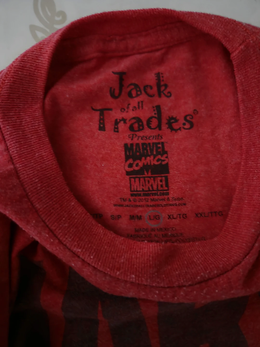 #🥕🤎FREE Jack of all Trades Marvel Comics T-Shirt - photo 2