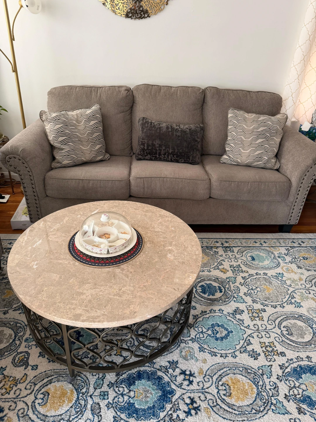 Marble coffee table - photo 2