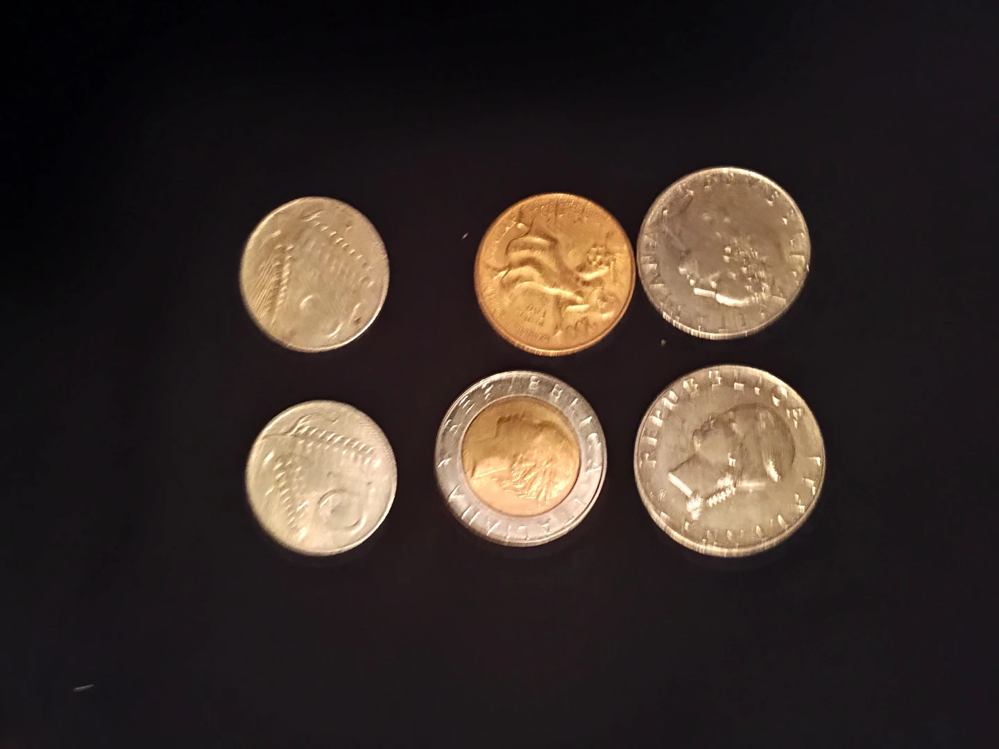 Collection of Italian Lire Coins