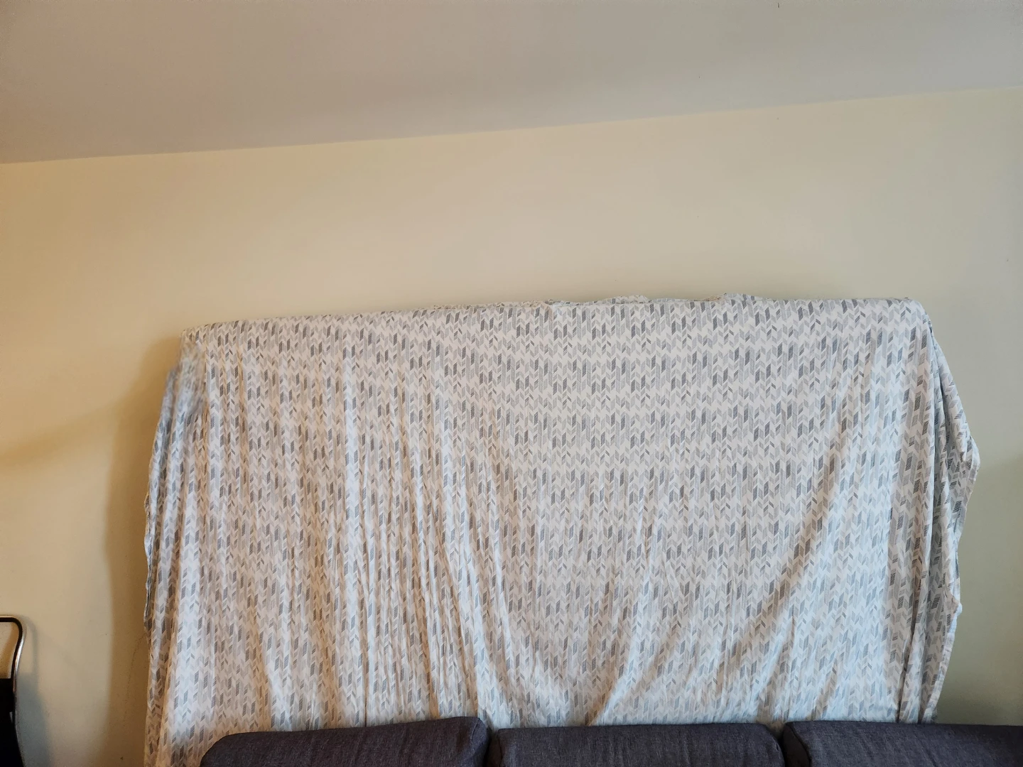 Bed Used King Size with bed sheets