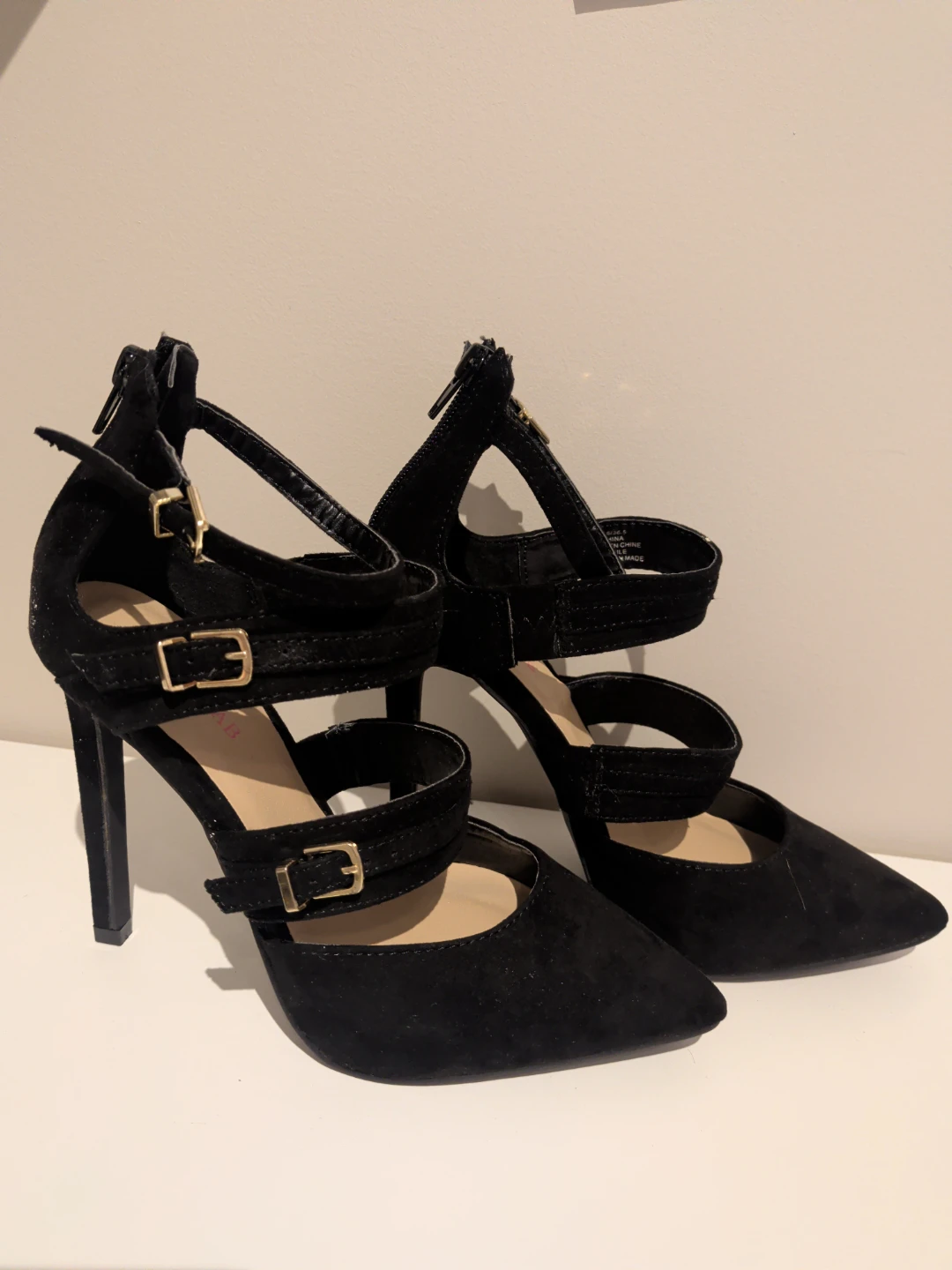 Black Kamryn Heels - Size 6