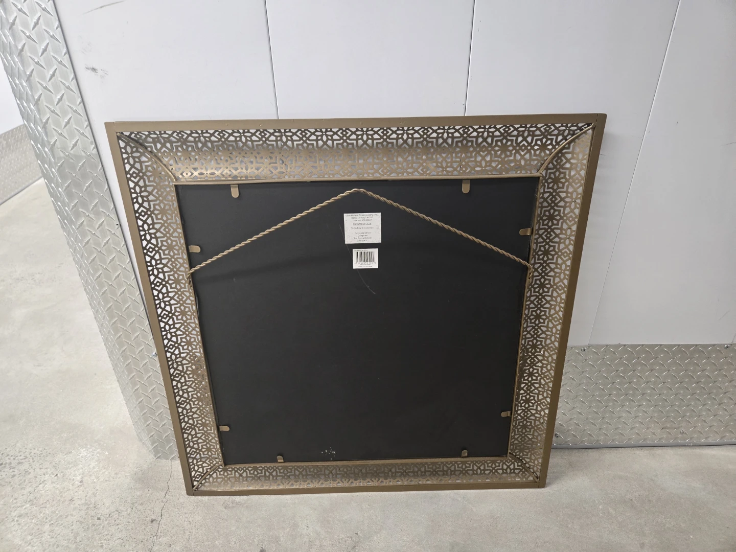 Decorative Gold Metal Mirror - photo 2