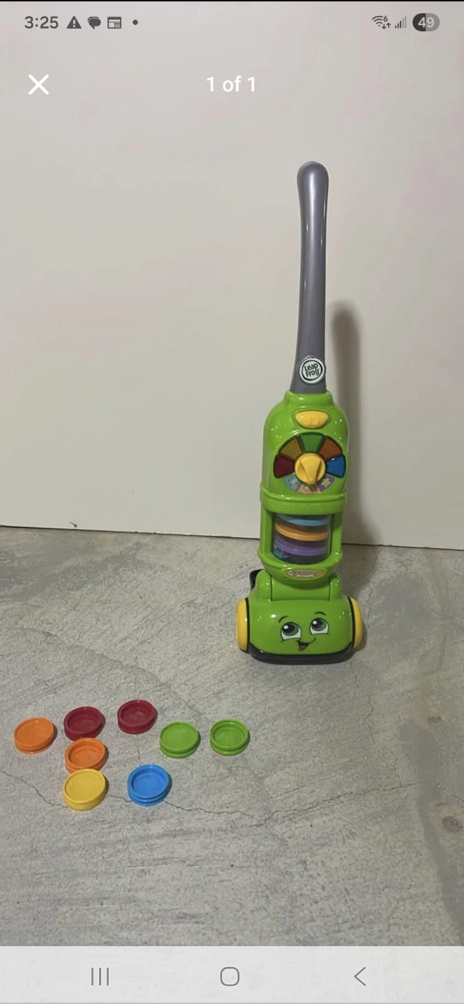 LeapFrog Sort & Spin Vacuum Toy with Balls