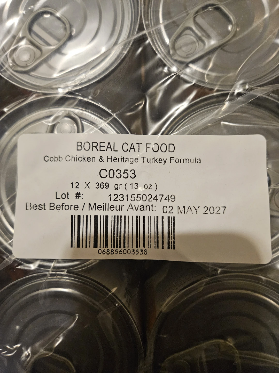 Boreal Cat Food - Cobb Chicken & Heritage Turkey Formula - photo 3