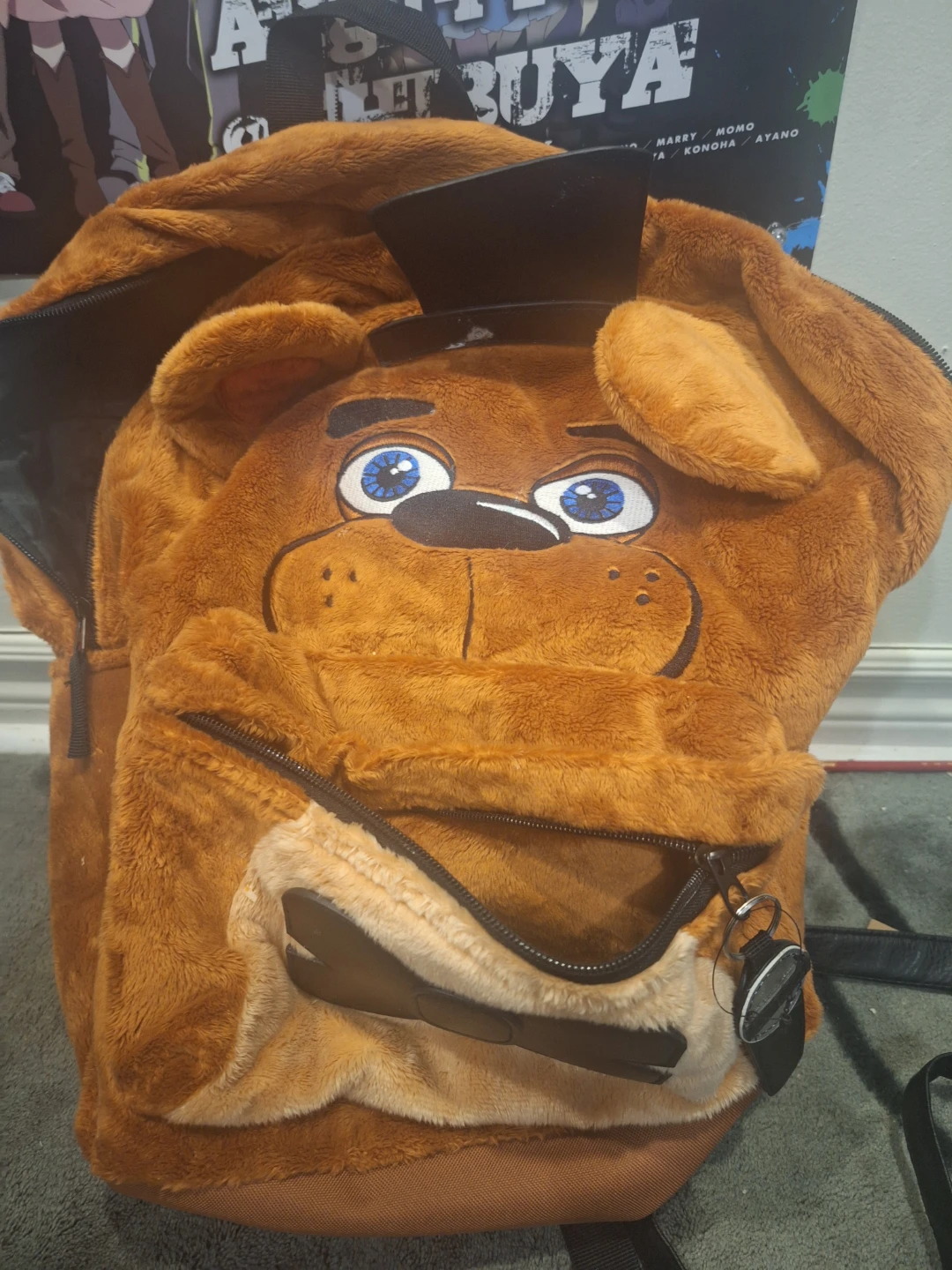 Freddy Fazbear Backpack Plush