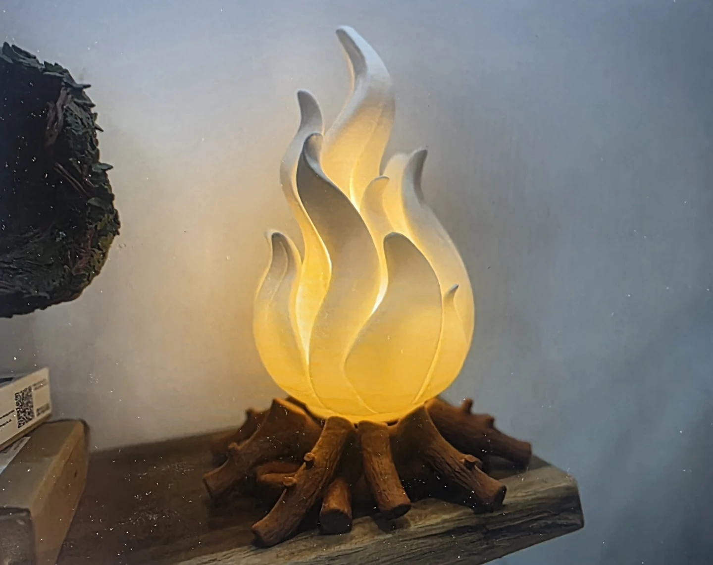 Faux Campfire Lamp - photo 3