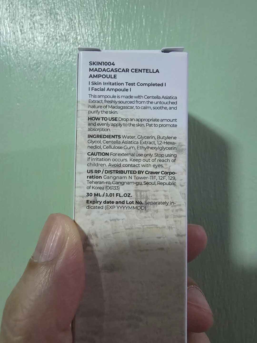 SKIN1004 Madagascar Centella Ampoule 30ml - photo 2
