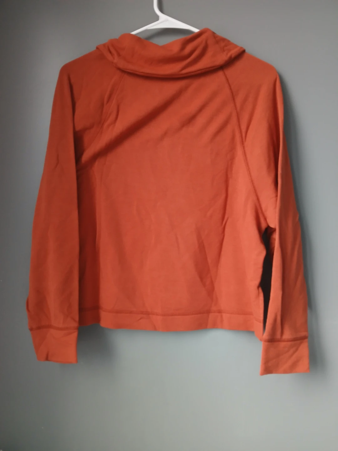 Old Navy Orange Cowl Neck Sweatshirt XS - photo 4